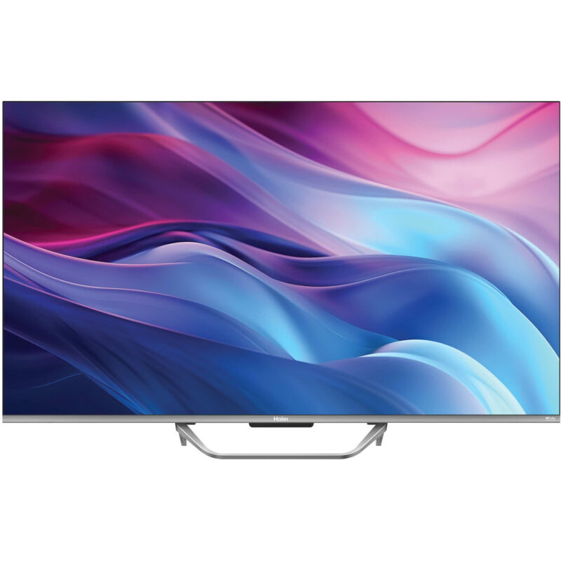 Haier H85Q80FUX 2,16 m (85 pollici) 4K Ultra HD Smart TV Wi-Fi Grigio