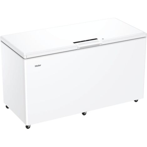 Haier – HCE520E – Congélateur coffre 508L statique – Classe E – Autonomie 43h – Niveau sonore 39dB – Super congélation rapide - HCE520E-Congelateur