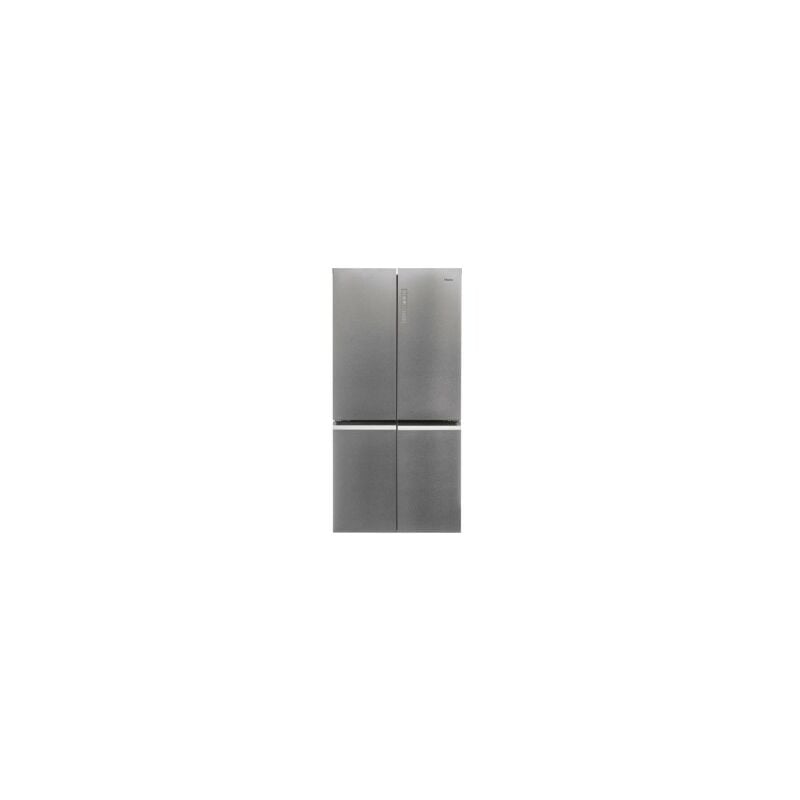 Image of Haier - Frigorifero Side by Side 4 Porte No Frost Classe f Altezza 178,5 cm Finitura Silver Cube 90 Serie 5 HCR5919FOPG