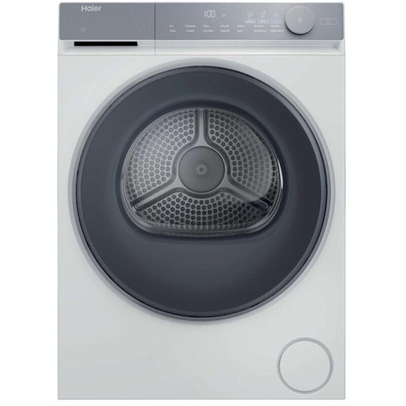 Haier X Series 7, Asciugatrice 10 KG, Classe C, Bianco, AI PowerInverter, IoN AirFresh, Wi-Fi, Smart AI, Tecnologia Ioni AirFresh, HD100-C367U1-IT.