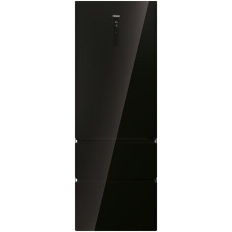 Haier HTW7720DNGB - Frigorifico Combi Nofrost D Alto 200,6 Cm  Ancho 70 Cm  Negro