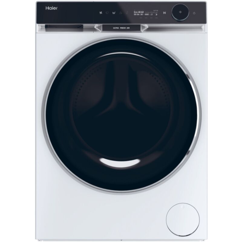 Haier HW110-BD14397U1S X Serie 11 Lavatrice 11 KG 1400 Giri/min Classe A (Bianco - Nero)