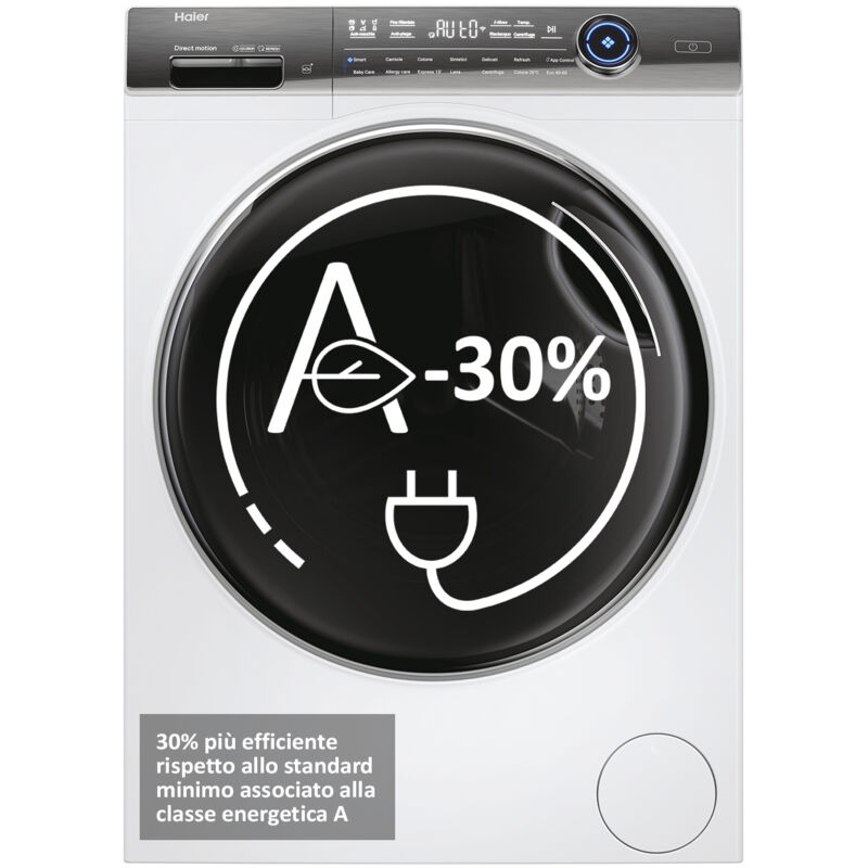 I-Pro Series 7 Plus HW110-B14IGIEU1 Lavatrice Caricamento Frontale 11 kg 1400 Giri/min Bianco - Haier