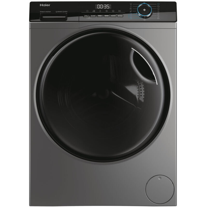 Haier HWD80-B14939S8 lavasciuga Libera installazione Caricamento frontale Antracite D
