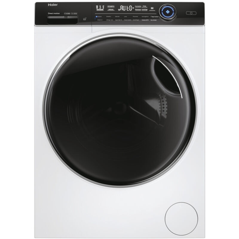 Haier HWD90-B14979EU1 lavasciuga Libera installazione Caricamento frontale Bianco D