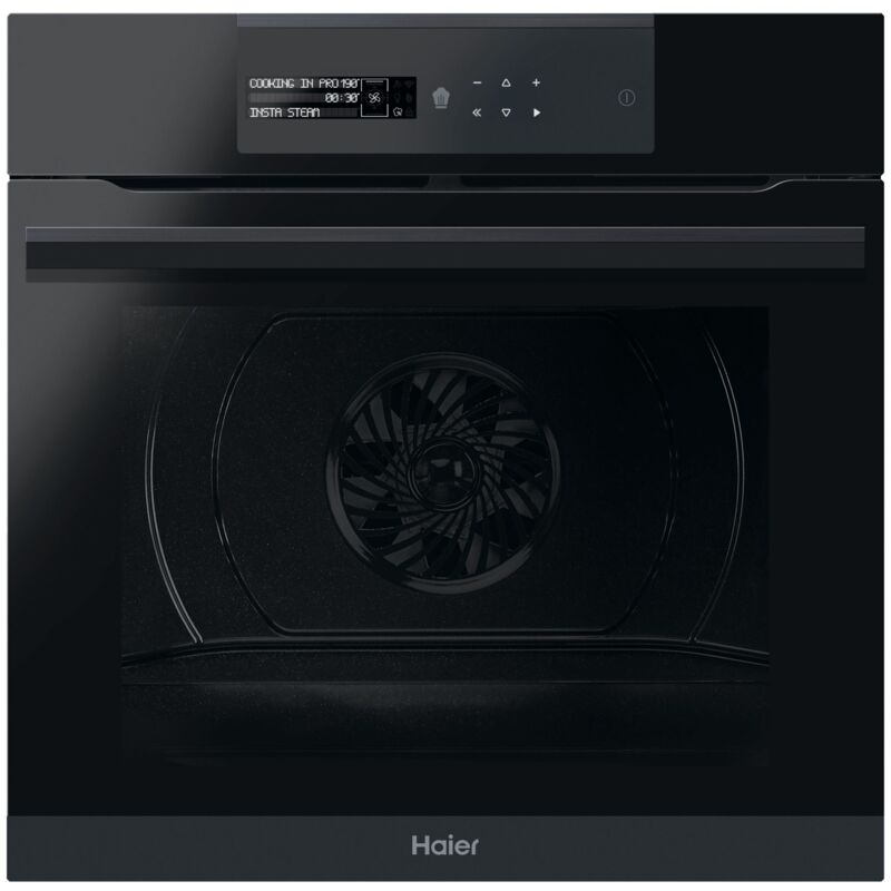 Haier I-Message Series 6 HWO60SM6B9BH Forno 70 L Pirolitico Idrolitico Nero