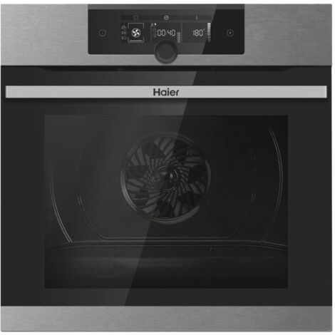 Haier I-Turn Series 2 HWO60SM2F9XH. Dimensione del forno: Media, Tipo di forno: Forno elettrico, Capacità interna forno totale: 70 L. Posizionamento dell'apparecchio: Da incasso, Colore del prodott...