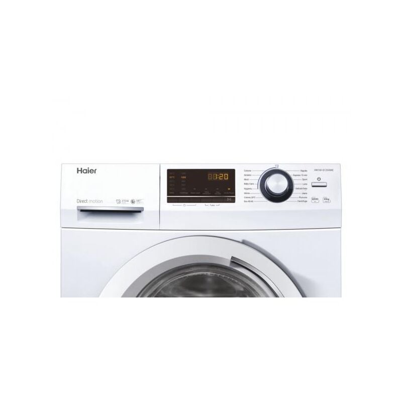 Image of Haier HW100-B12636NE lavatrice Libera installazione Caricamento frontale 10 kg 1200 Giri/min A Bianco