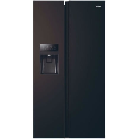 Haier SBS 90 Series 3 réfrigérateur américain noir 515 litres