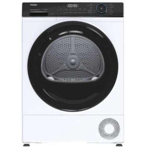 Haier – Sèche-linge pompe à chaleur 8 kg – Classe A++ – 15 programmes – Départ différé 1 à 24h – Niveau sonore 66 dB – Application hOn - HD80-A2939E-FR