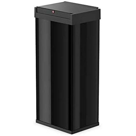 Hailo 0860-241 - Ampia pattumiera Big-Box 60, Swing S, Nero