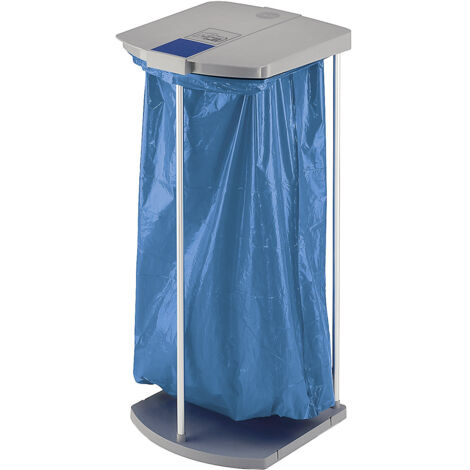 Hailo 0912-110 ProfiLine MSS XXXL Support de sac poubelle 120L Gris