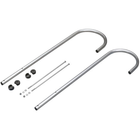Hailo Ausstiegsholmbügel für Leitern mit 500mm Lichteweite für 40x20mm Holme aus Edelstahl 1.4301