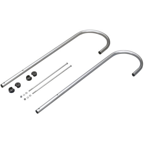 Hailo Ausstiegsholmbügel für Leitern mit 500mm Lichteweite für 40x20mm Holme aus Edelstahl 1.4571