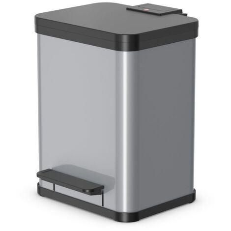 Hailo  Bidone a pedale Öko  duo Plus M  capacità 2 x 9 l 