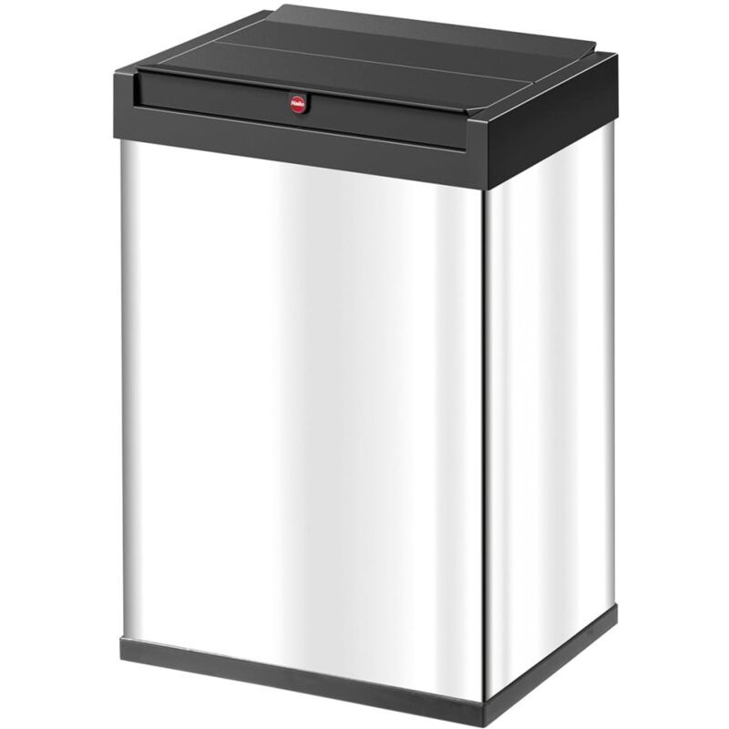 

Cubo de basura Big-Box Swing L 35 L acero inoxidable 0840-111 - Plateado - Hailo