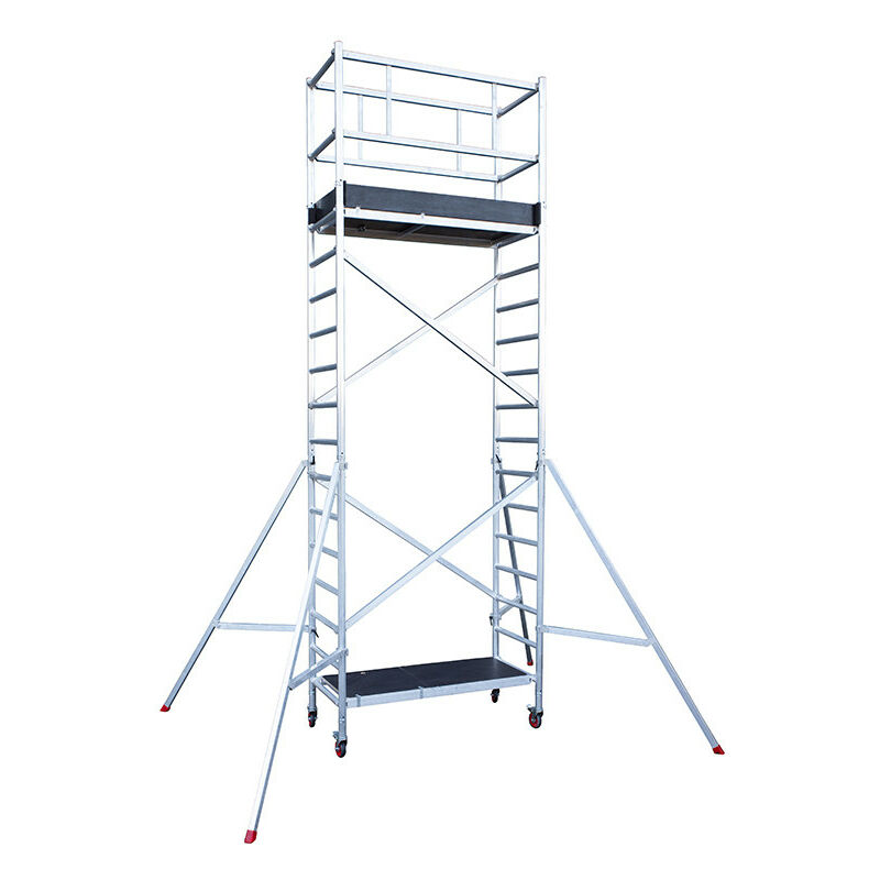 Hailo - Echafaudage Expert Pro - 2 plans x 16 échelons - 5,65m