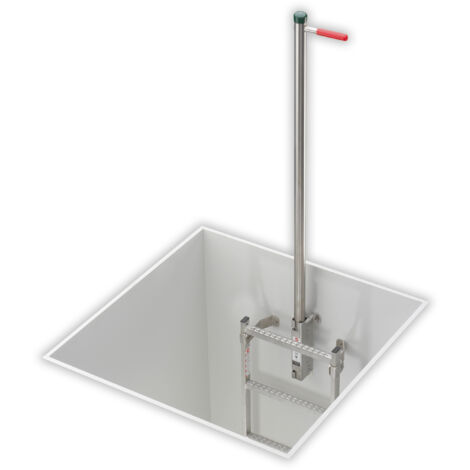 Hailo Einholm- Einstiegshilfe versenkbar 44x44mm Typ 200 Edelstahl 1.4571/ASTM316ti