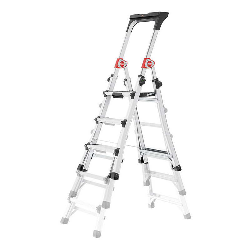 Escabeau telescopique 5 marches Hailo TL100 8795-001