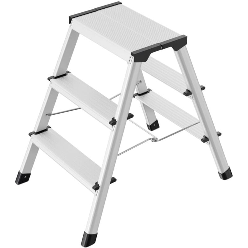 Folding Stepladder L90 Step-ke 2x3 Steps 60 cm 4443-701 - Hailo