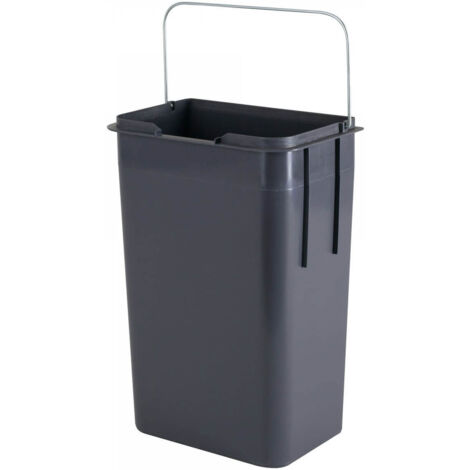 Hailo Inneneimer, Kunststoff, Schwarz, 9 Liter