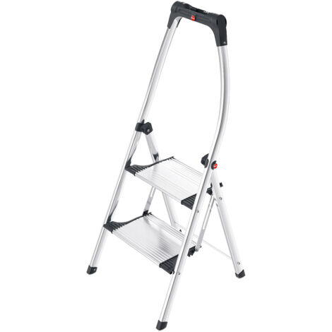 Hailo K100 TopLine, Komfort-Trittleiter, 2 Stufen