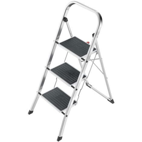 Hailo Escalera plegable K30 3 peldaños 105 cm 4393-801