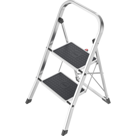 Hailo K70 StandardLine, Aluminium-Trittleiter, 2 Stufen