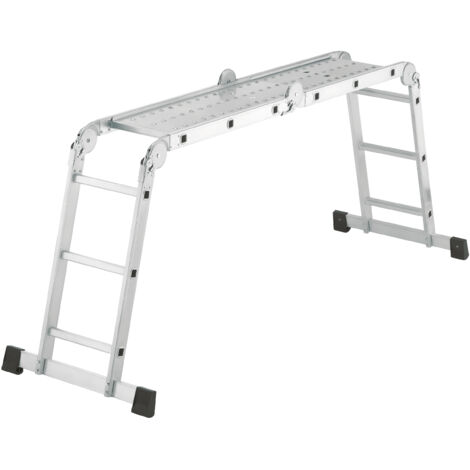 Hailo M60, Aluminium-Universalleiter, 4x3 Sprossen