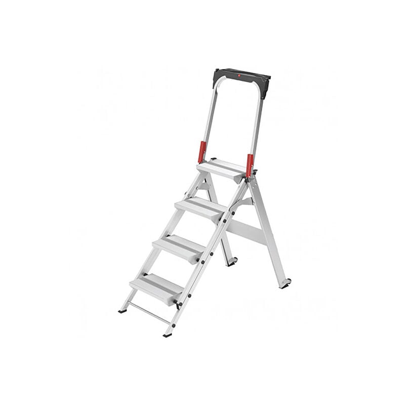 Hailo - Escabeau 3 marches - Hauteur max. de travail 2.66m - 8883-001