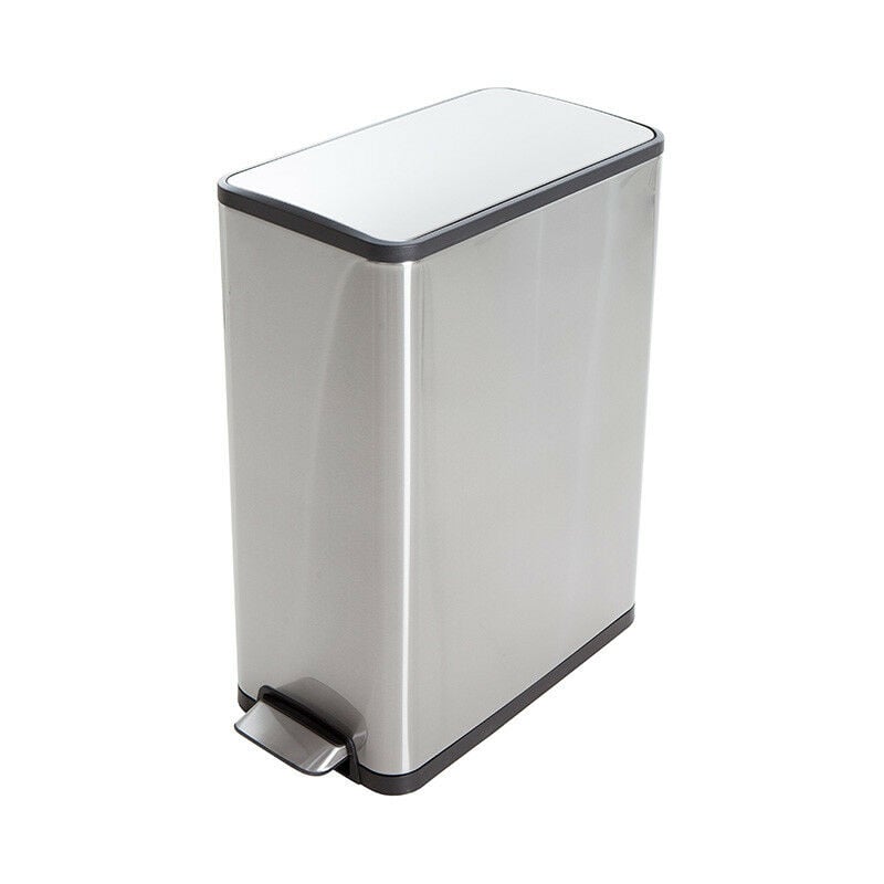 Poubelle de cuisine tri sélectif 2 bacs à pédale 40L (20+20) Hailo Profil