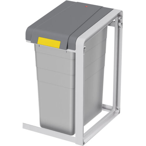Hailo ProfiLine Öko XL (Erweiterungseinheit), Flexibles Mülltrennsystem, 38 ltr