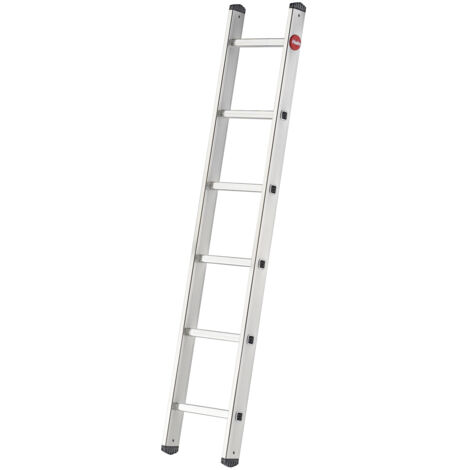 Hailo S60 ProfiStep uno, Aluminium-Anlegeleiter, 6 Sprossen