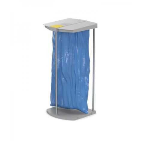 Hailo  Supporto per sacchi rifiuti con 250 sacchi blu per la