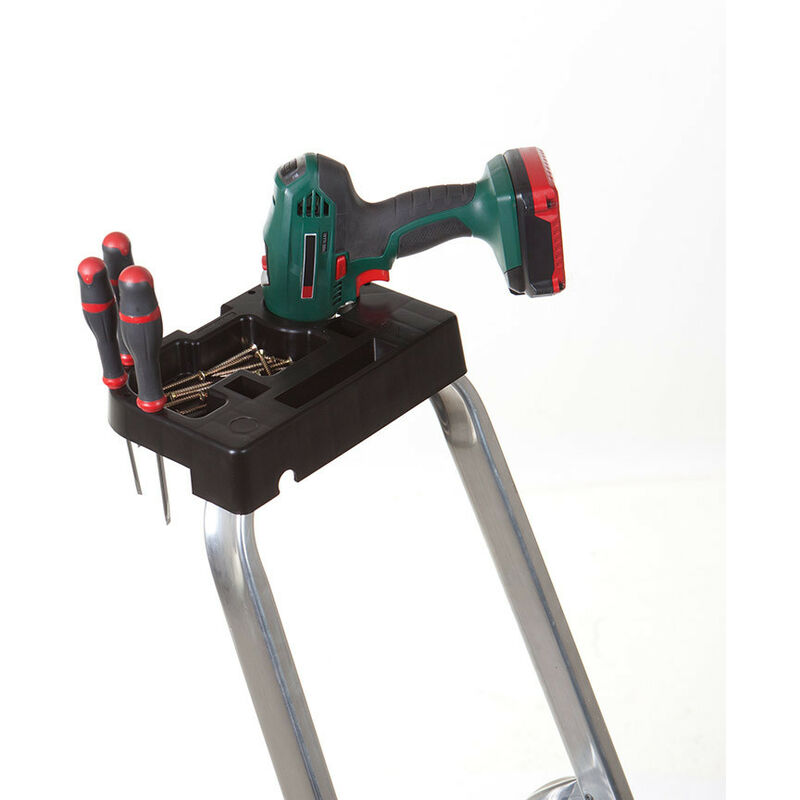 HAILO Tablette porte-outils bricolage pour garde corps escabeaux Selekta et Mixalu