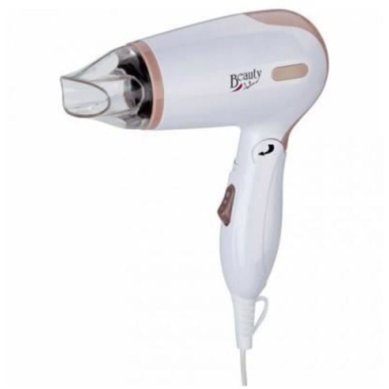 Hair Dryer - JATA - SC47B - 1200W - Foldable - White