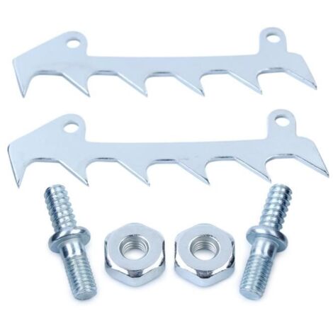 Haishine Pare-chocs pour chien, barre d'abattage avec attache de goujon et écrou compatible Stihl 017, 018, MS170, MS171, MS180, MS1