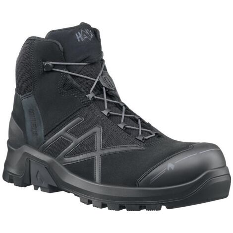 HAIX CONNEXIS Safety+ GTX mid black-black,ESD,Goretex Gr. 41 UK 7,0