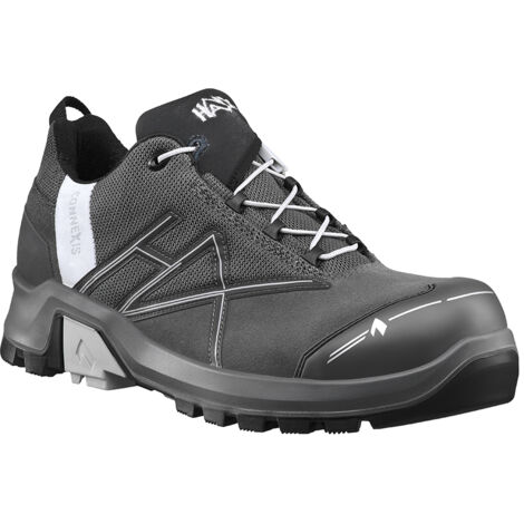 HAIX Damen Sicherheitsschuhe S3 CONNEXIS Safety+ GTX Ws low 631004 Grau/Silber 42