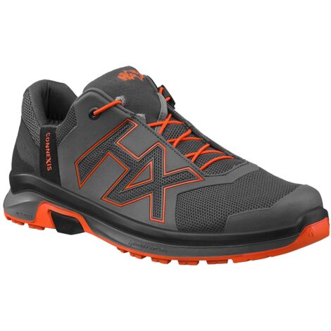 HAIX Halbschuh CONNEXIS Go GTX low grey-orange Gr. 41 UK 7,5