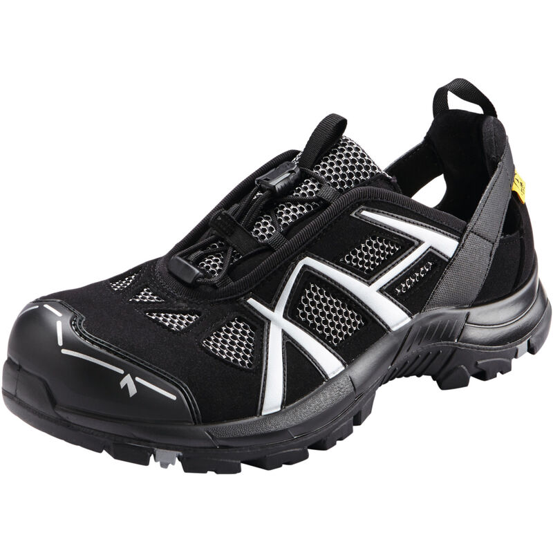 Sandalo nero/argento Black Eagle Safety 61 Low