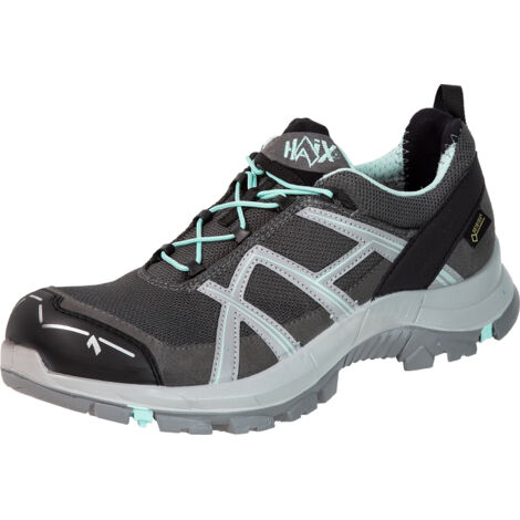 HAIX Sicherheitshalbschuh Black Eagle Safety 40.1 WS low 610041 S3 ESD SRC DGUV 610041 Gr.41 grau/mint
