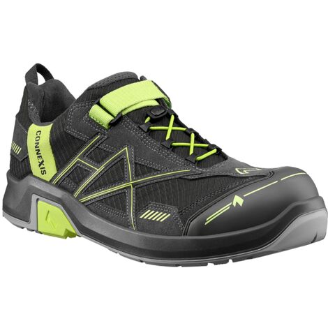 HAIX Sicherheitshalbschuh CONNEXIS grey /citrus Safety T S1 Low Gr. 39 UK6