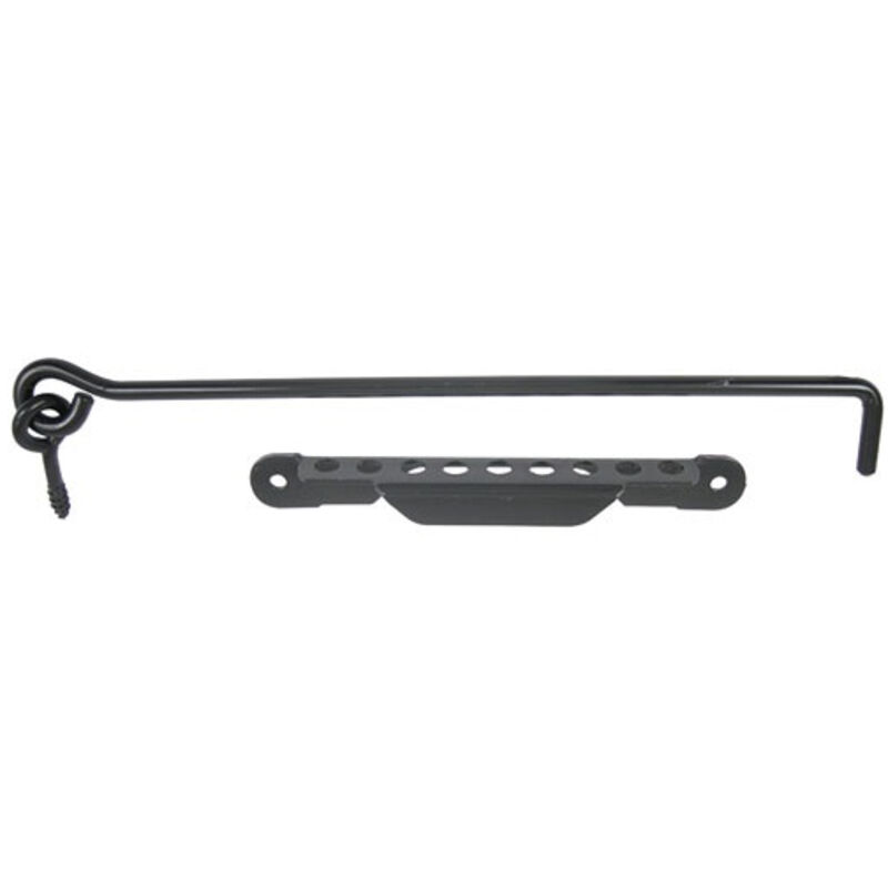 Gegenwindhaken 8 L.350mm Schiene Schwarz - Afbat