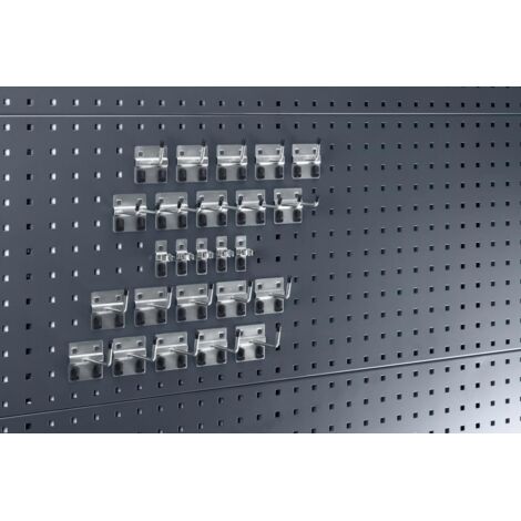 Hakensortiment 25-teilig für Lochplatten für Lochplatten bott