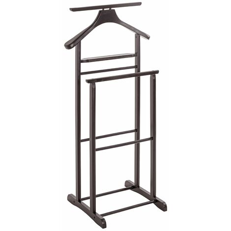 Appendiabiti Indossatore Servo Muto in Legno Massiccio, Servo Muto Moderno  Multifunzionale con Cassetto + Vassoio, Forte e Robusto, per Camera da  Letto del Soggiorno H:112.2CM : : Casa e cucina