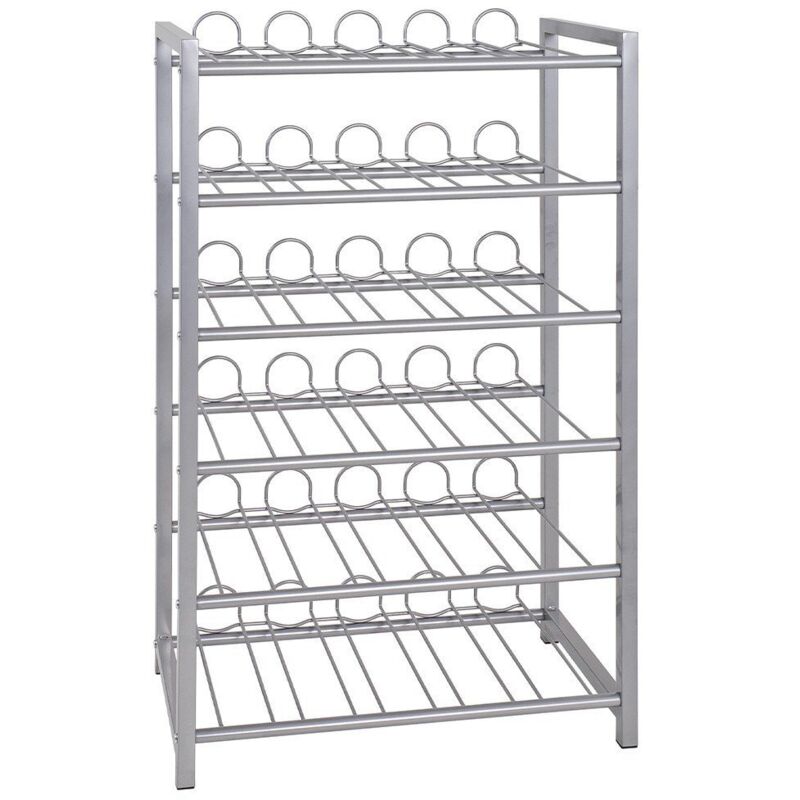 CALICOSY - Casier à bouteilles en métal - H90 cm