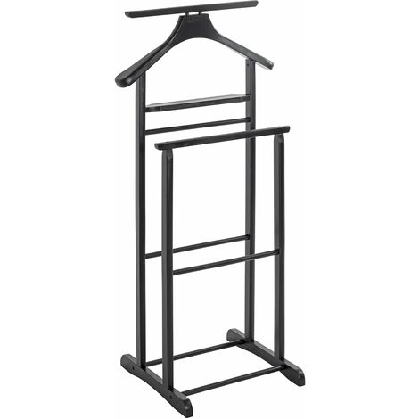 HAKU Möbel Servo muto, Legno Massello, Nero, B 36 x T 36 x H 102 cm