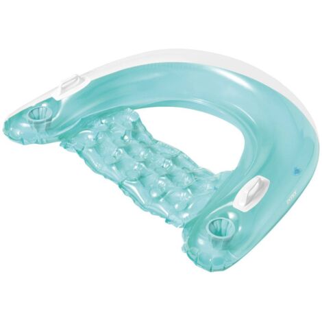 Halb eingetaucht Pool Stuhl - Blau