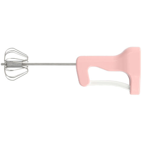 Halbautomatischer Handmixer mit Stopfer für Eier, Sahne und Mehl – Backwerkzeug